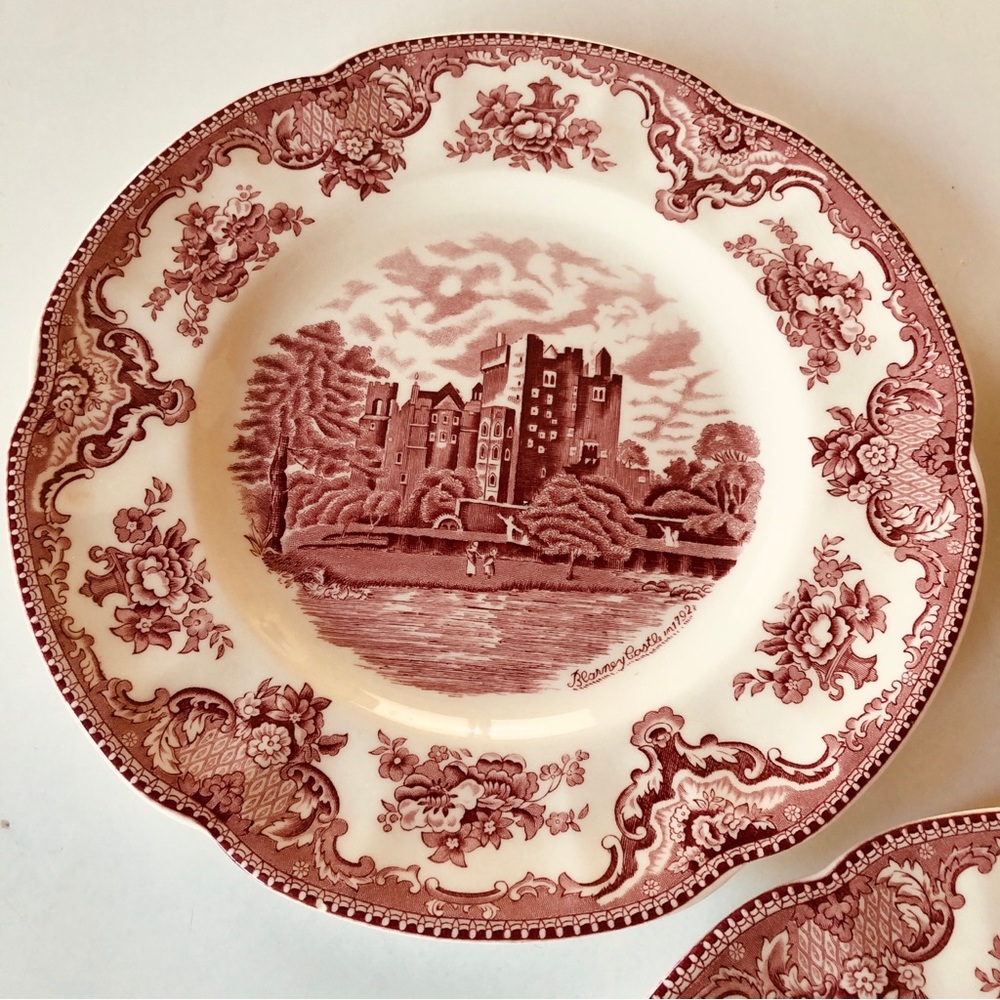10" Johnson Bros Old Britain Castles, Blarney Castle, Dinner Plates Set Of 3 - Picture 4 of 12